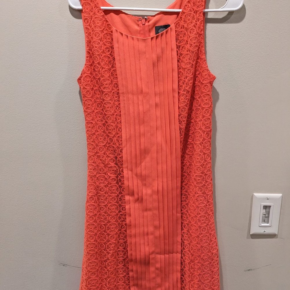 Vince Camuto Coral Lace Dress 2